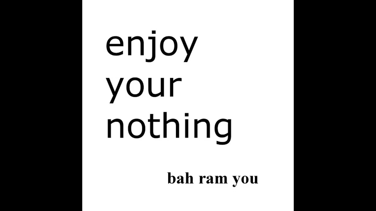 BAH RAM YOU - 'Summer Days'