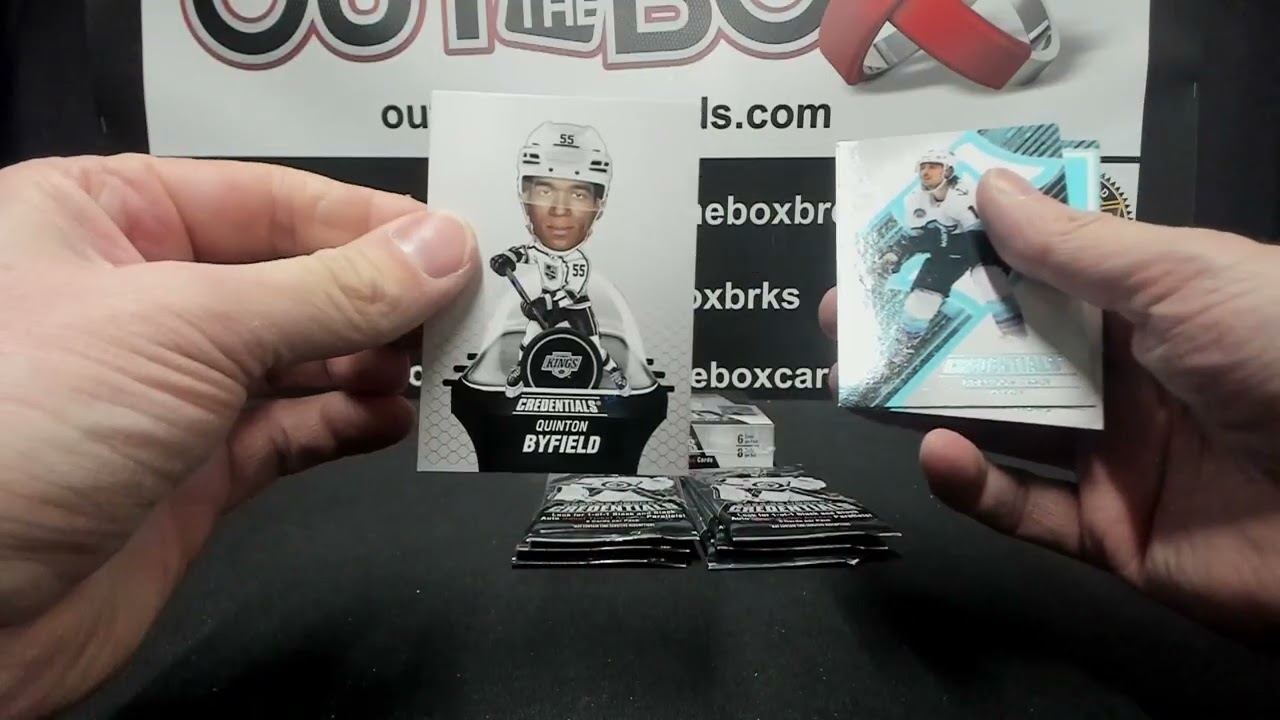 Out Of The Box Group Break #18615- 2024-25 Credentials 3 Box Double Up (Celebrini Hunt)