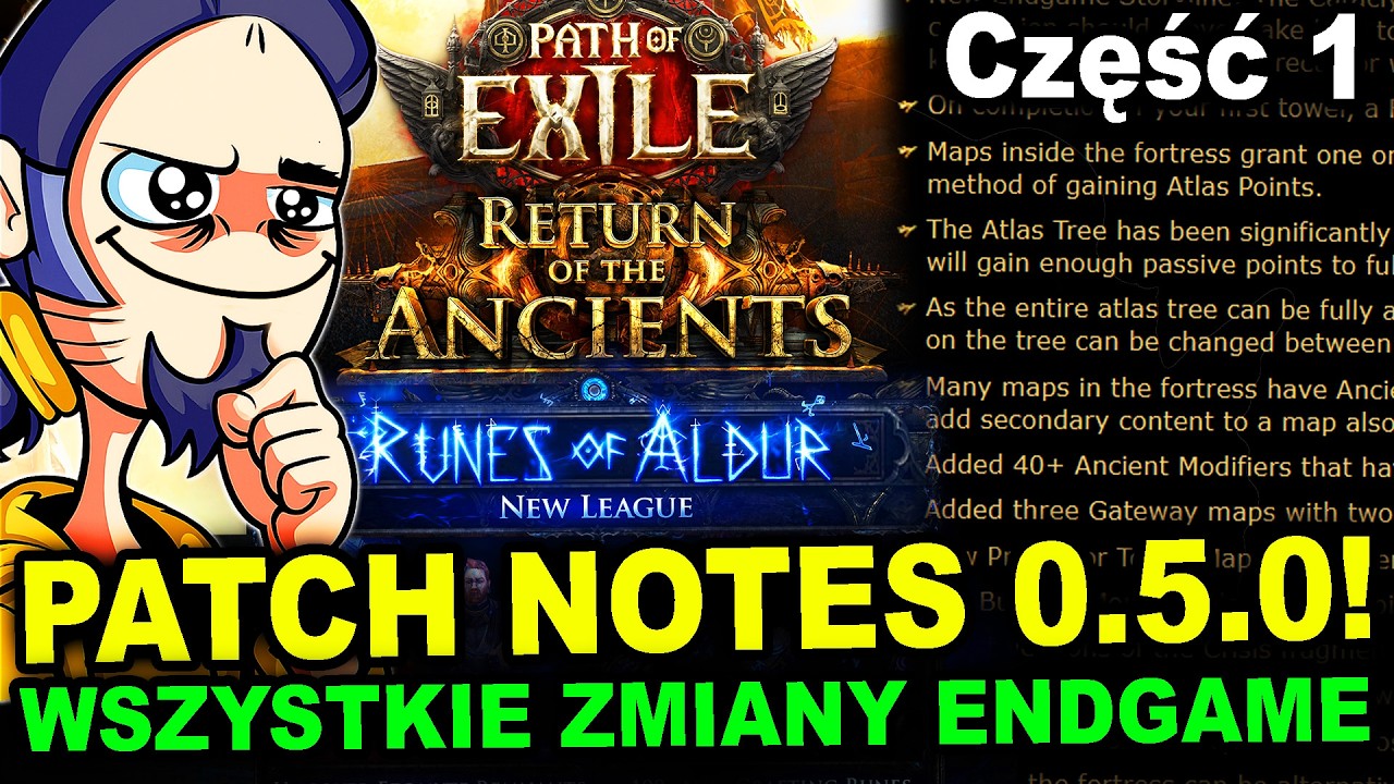 PATH OF EXILE 2 PATCH NOTES 0.5 WITH TRANSLATION! Part 1