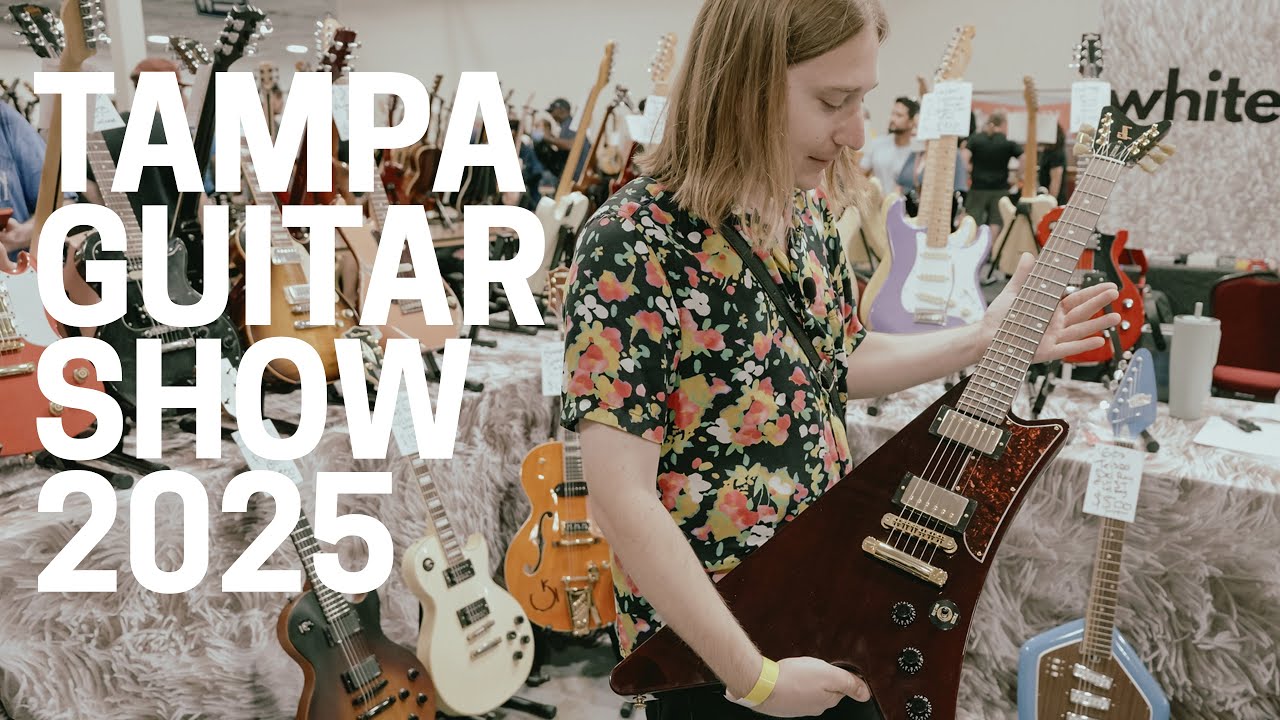 I Found the Coolest Guitar at The Tampa Guitar Show 2025!