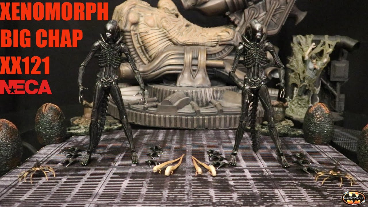 NECA Alien Romlus Xenomorph XX121 Big Chap Action Figure Review & Comparison