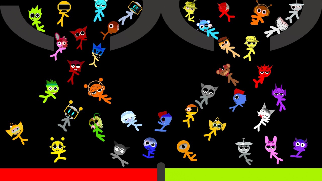 Sprunki Phase 2 Steakman vs Classic Steakman Marble Race Tournament In Algodoo — Who Will Win?