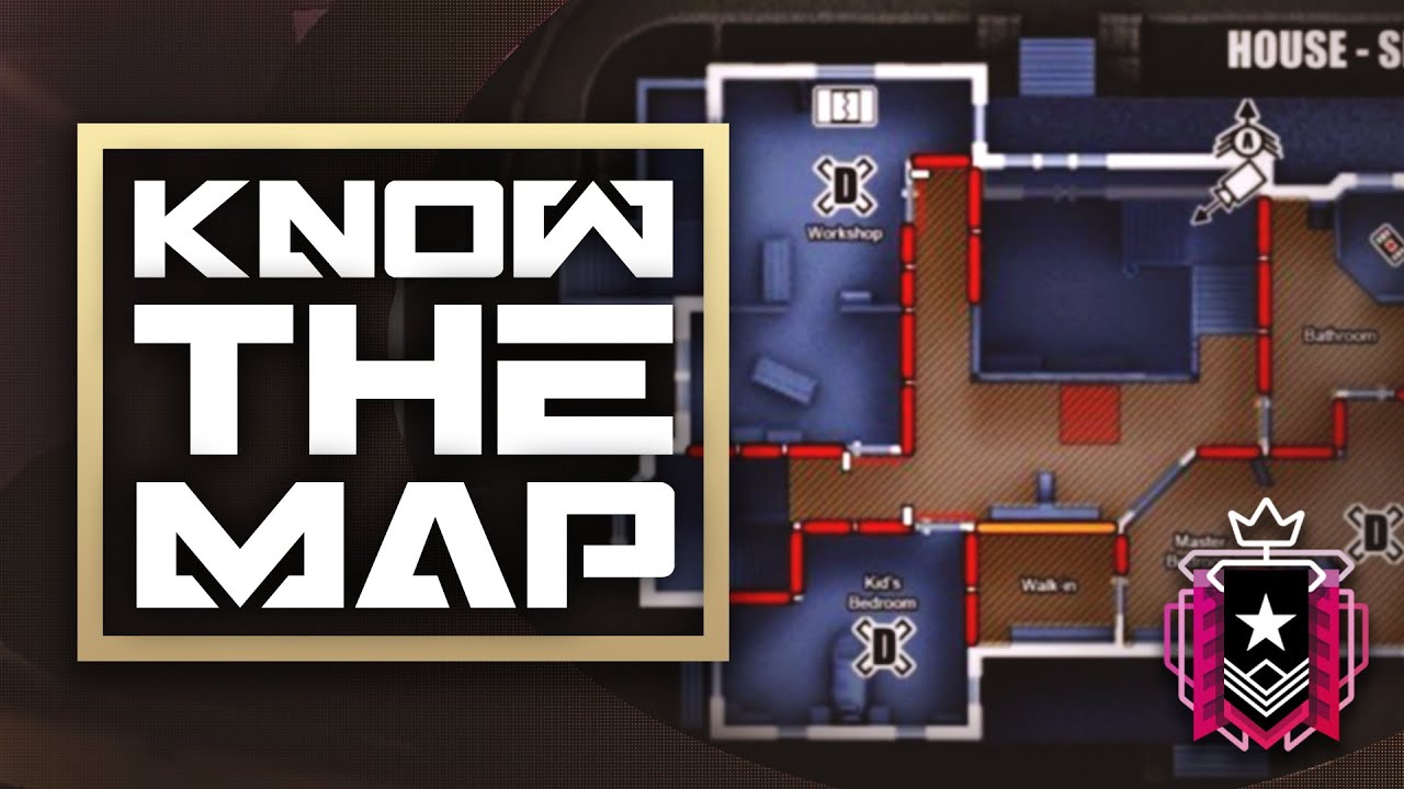 Map Knowledge is Key - Stream Highlights #6 - Rainbow Six Siege