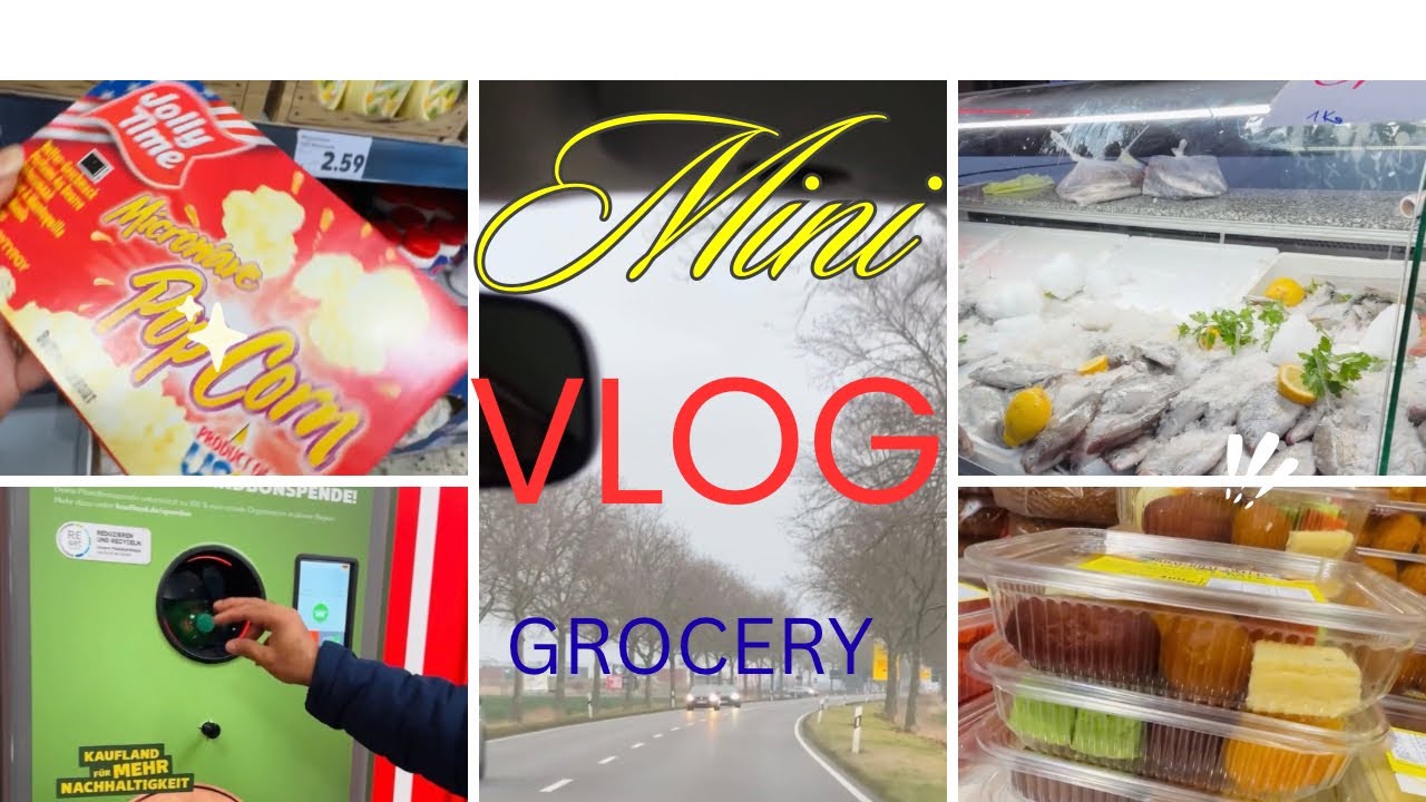 MINI VLOG OF GROCERY 😍#vlog#minivlog #groceryshopping#viral#germany 