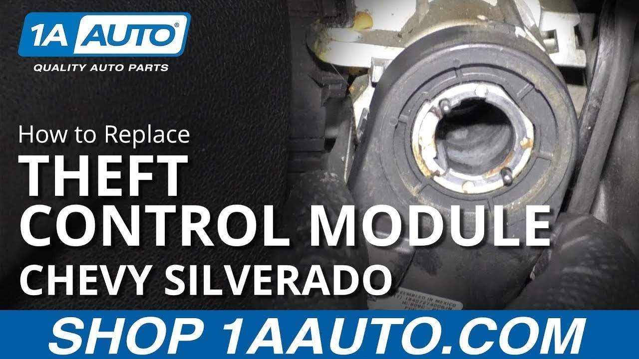Как заменить модуль управления противоугонной системой на Chevrolet Silverado 07-13