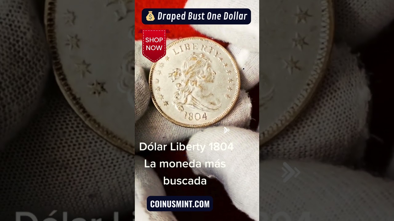💰 Exquisite Liberty Draped Bust One Dollar Coin #Gold #Coin #Liberty #Draped #Dollar Coins #Silver