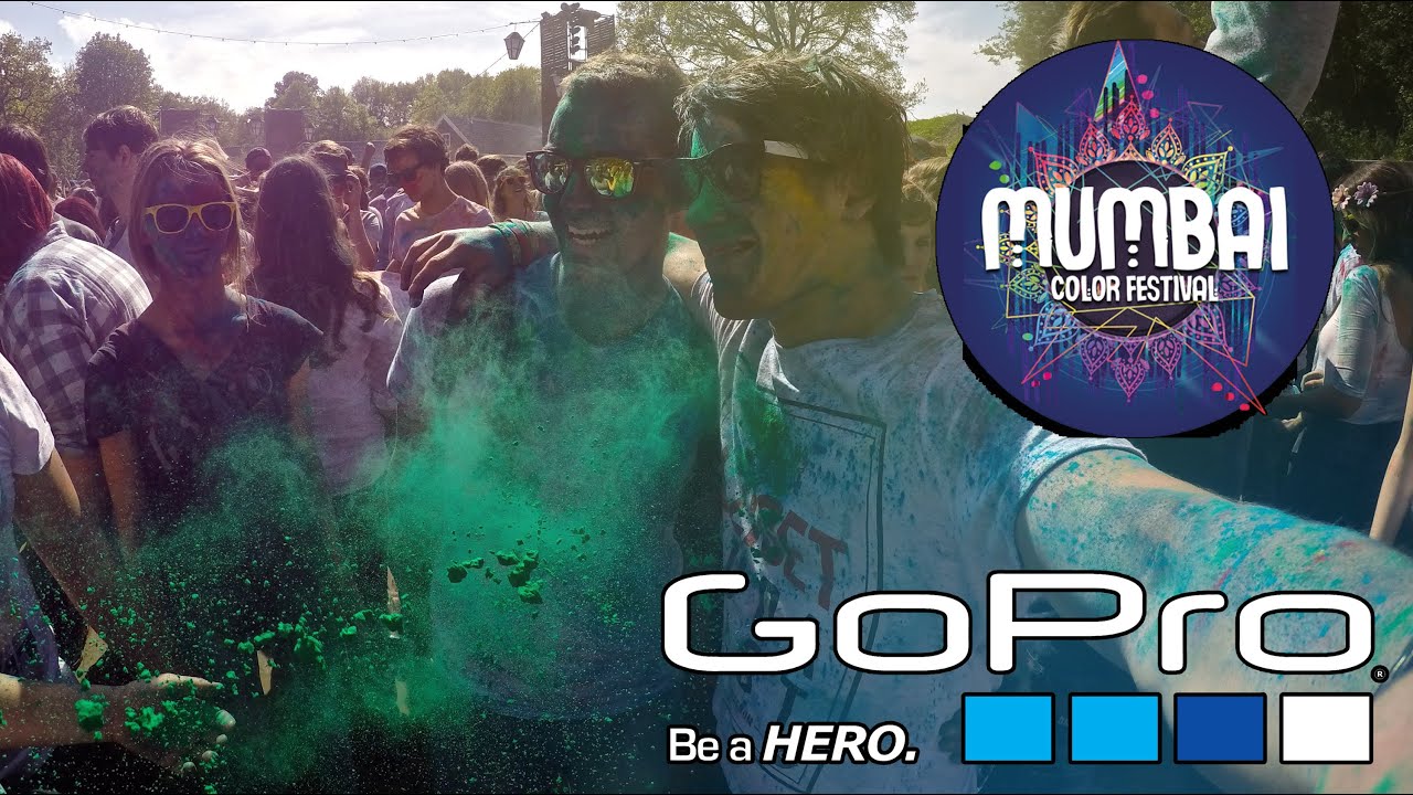 GoPro Mumbai Color Festival 2015 Utrecht 4K