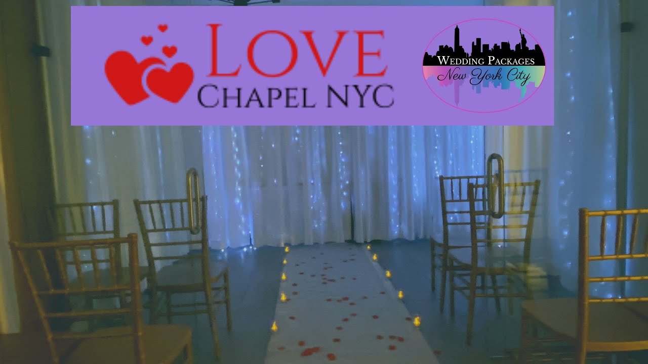 Love Chapel in NYC. The first Vegas Style Wedding Chapel in New York City