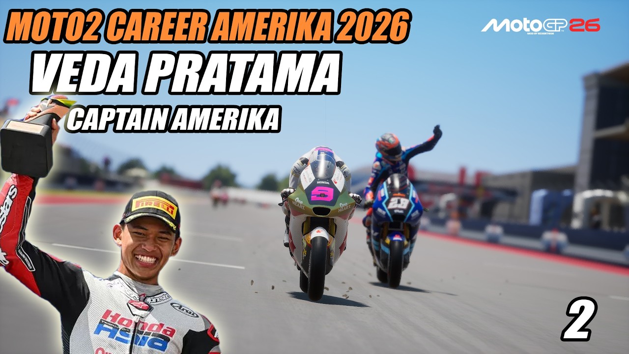 MotoGP 2026❗VEDA PRATAMA РАЗРУШИЛА ЕВРОПЕЙСКОГО ГОНЩИКА😱❗СКОРОСТЬ МОТОЦИКЛА VEDA ДОСТИГАЕТ 290 Км...