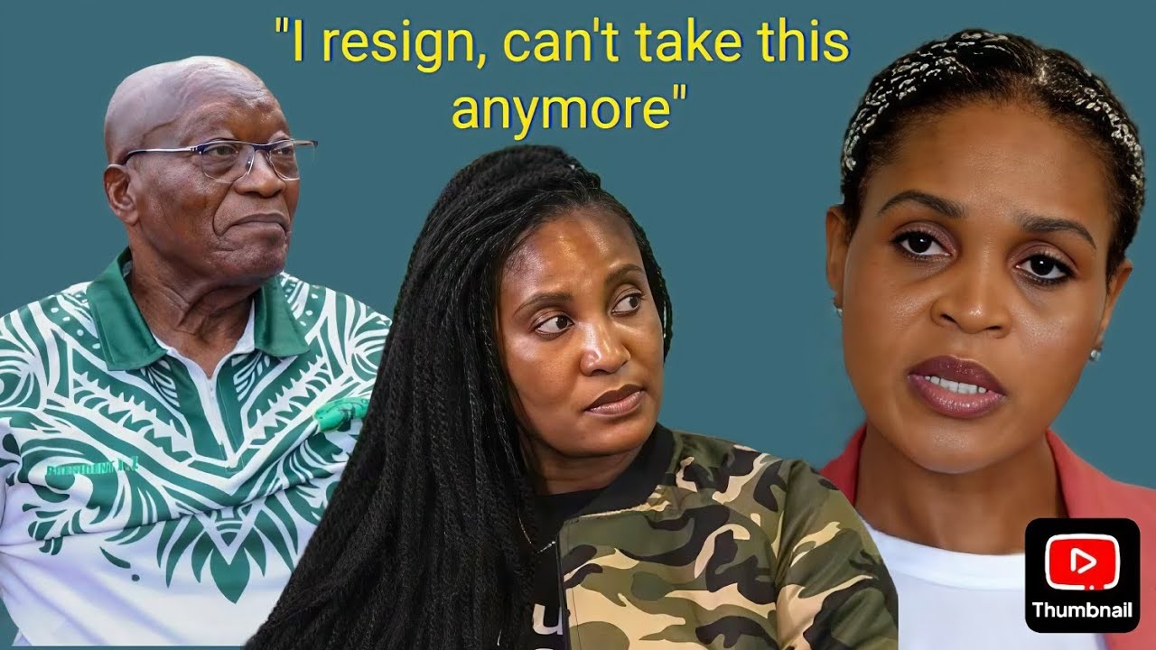 Breaking news former MK party chief whipp has resigned 