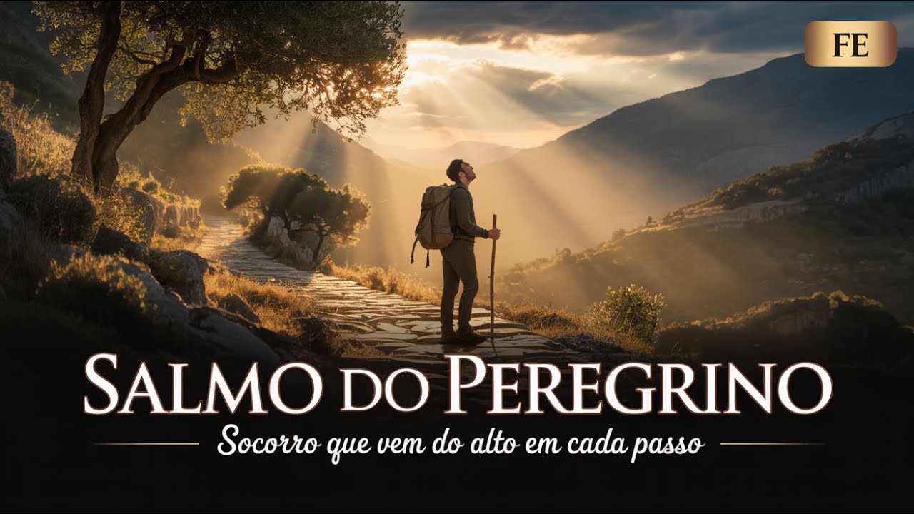 🕊️✨ O Salmo do Peregrino na Estrada: Socorro que Vem do Alto em Cada Passo 🙏