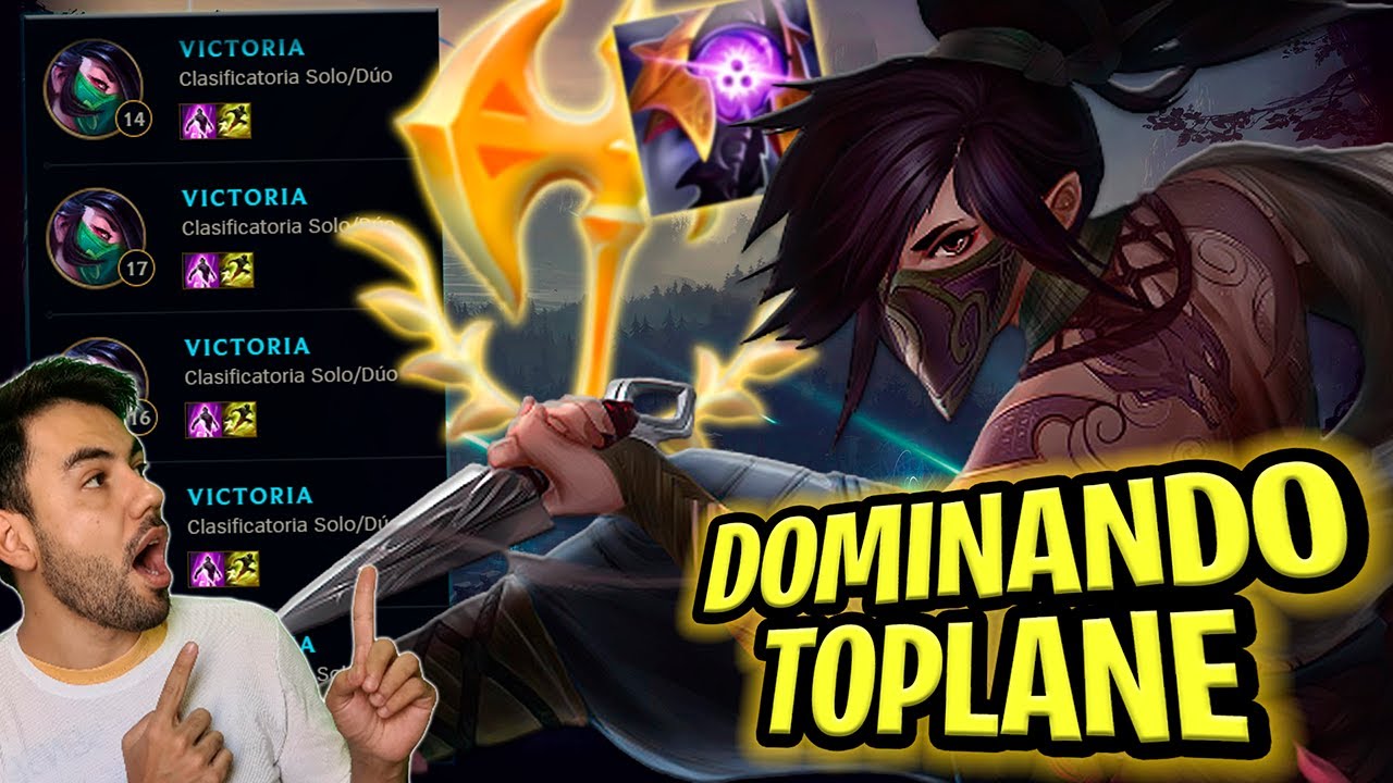 100% WINRATE con AKALI TOP con esta NUEVA BUILD