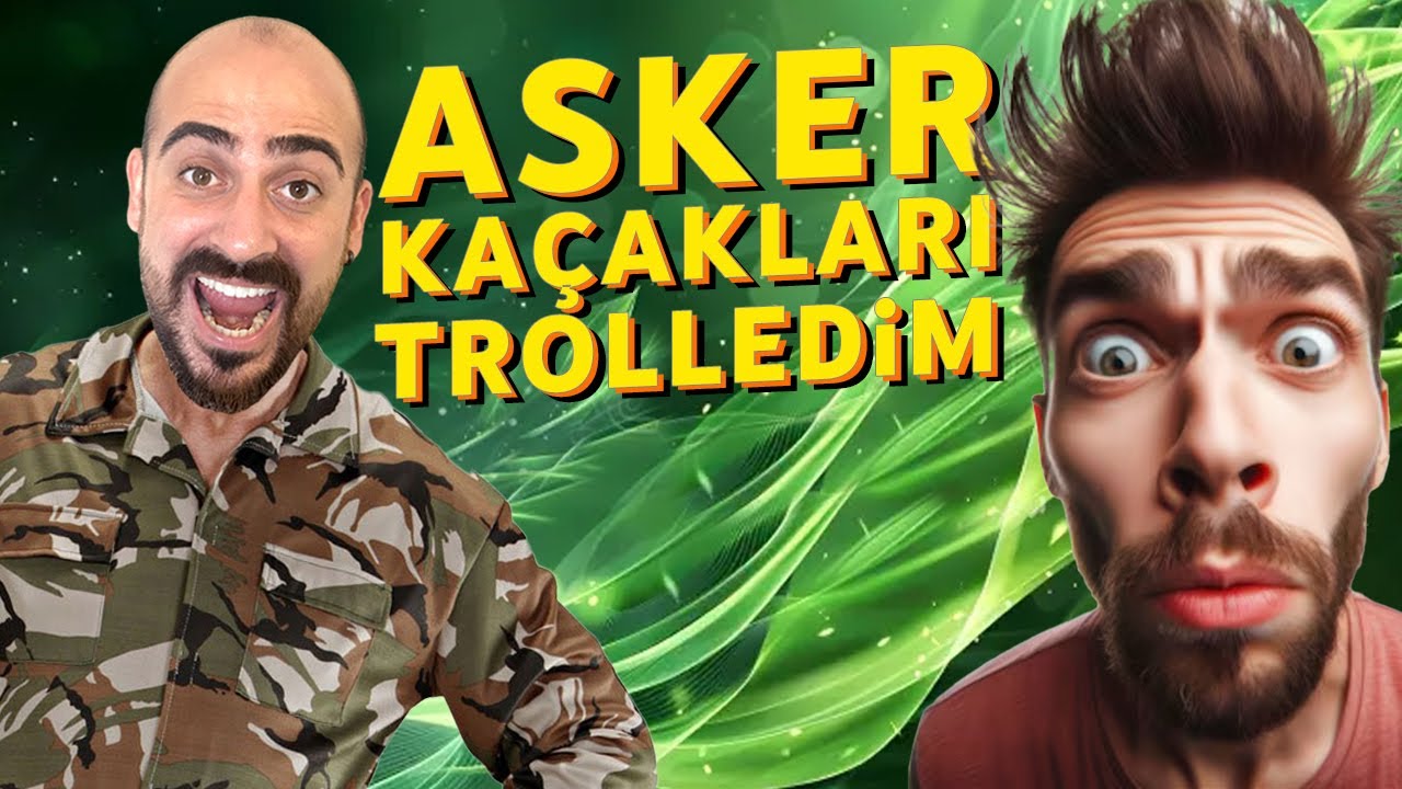 ASKER KAÇAKLARINI TROLLEDİM 🫡