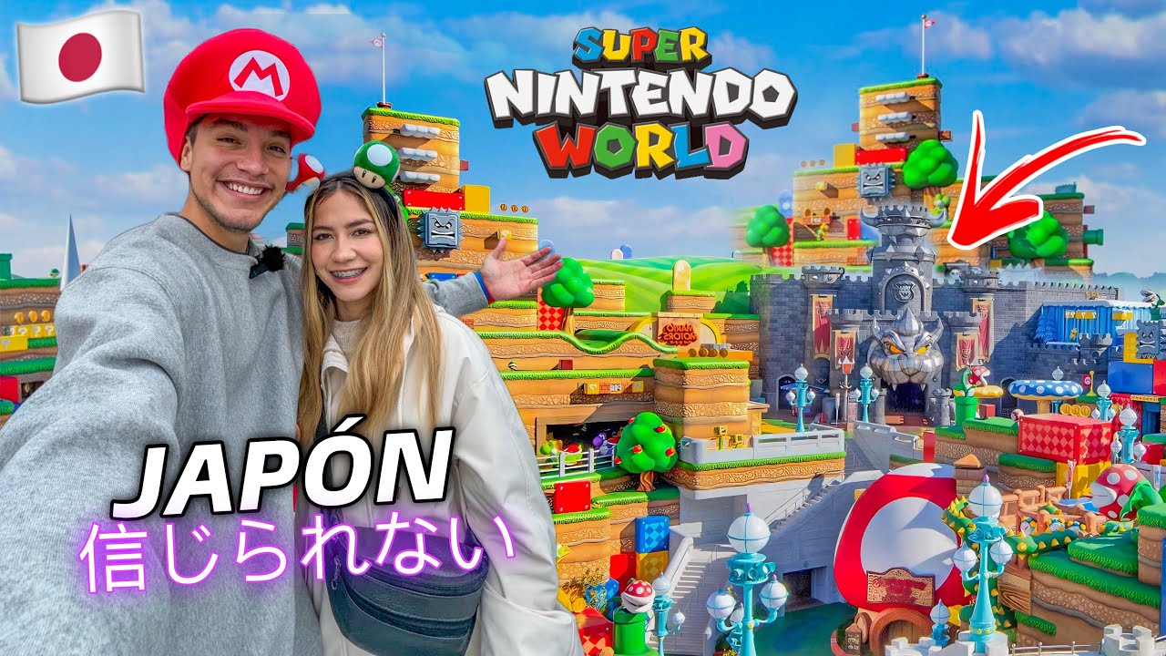 Así es el increíble MUNDO de MARIO BROS en JAPÓN 🇯🇵😱 ¿Vale la pena?
