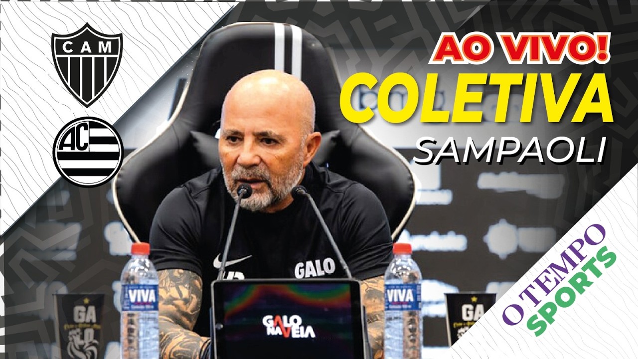 🔥AO VIVO🔥COLETIVA DE JORGE SAMPAOLI APÓS ATLÉTICO X ATHLETIC⚫🎙️