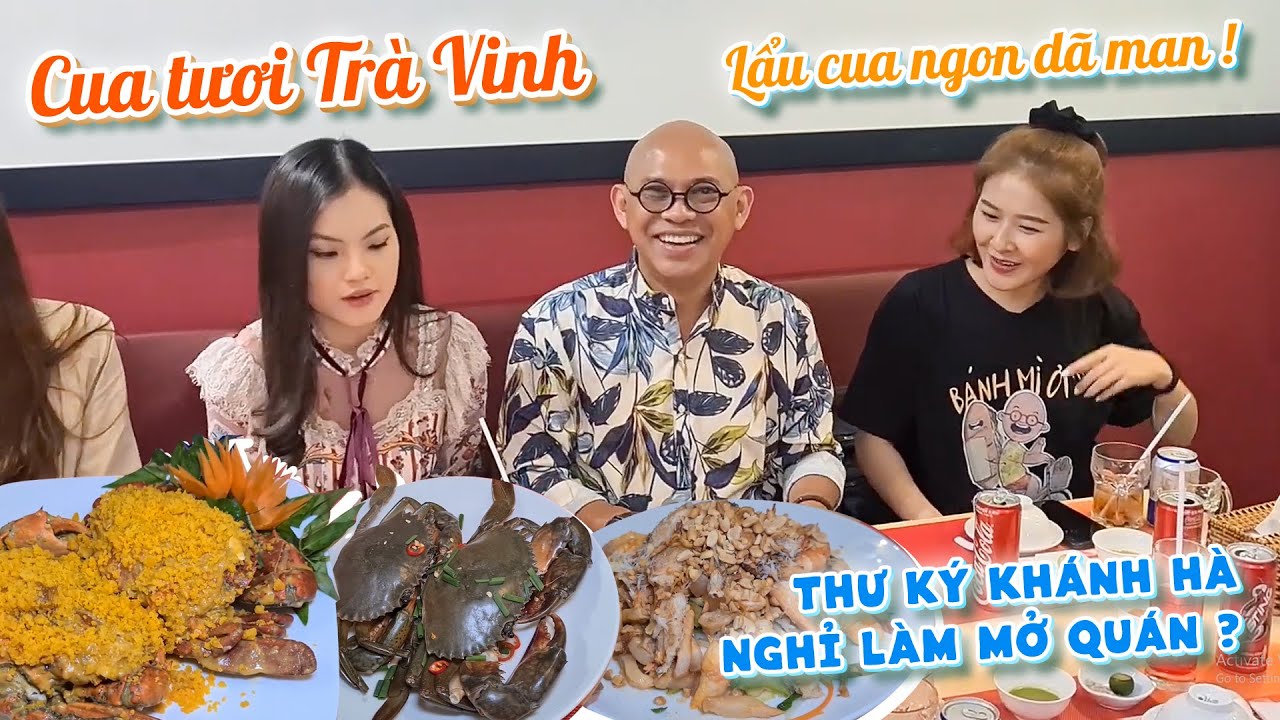 Cả ekip TIẾNG RAO hốt hoảng vì Color Man hứa dắt đi ăn Cua Tươi Trà Vinh mà 
