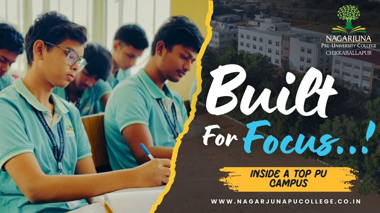 Best PU College Campus in Bangalore Rural | Nagarjuna PU College, Chikkaballapur | Walkthrough