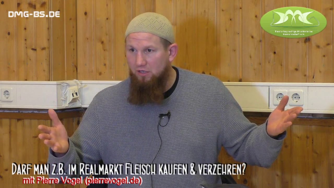 Darf man im Supermarkt Fleisch kaufen und verzehren? Pierre Vogel