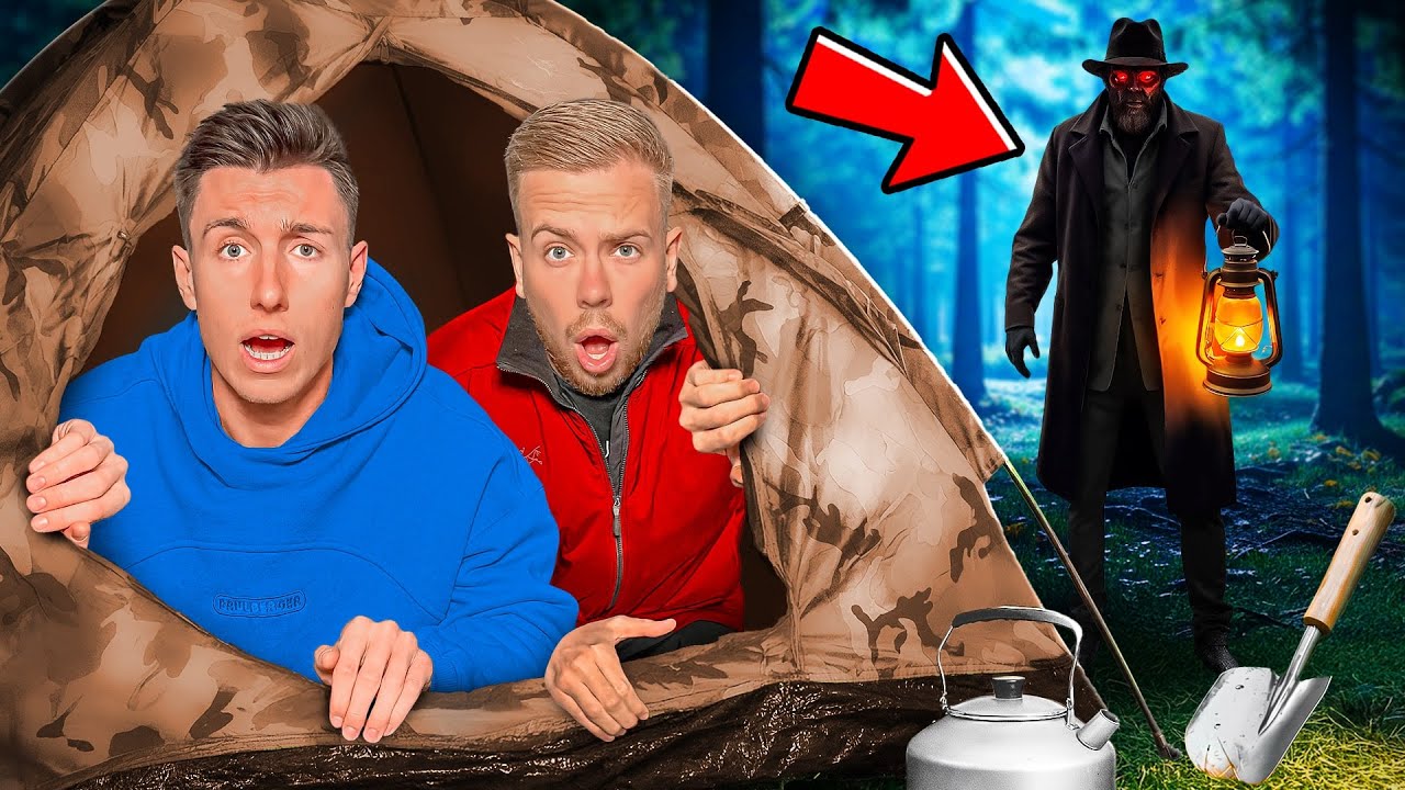 Wir ZELTEN NACHTS vor der PAULBERGER VILLA! 😱 (Stalker kommt)