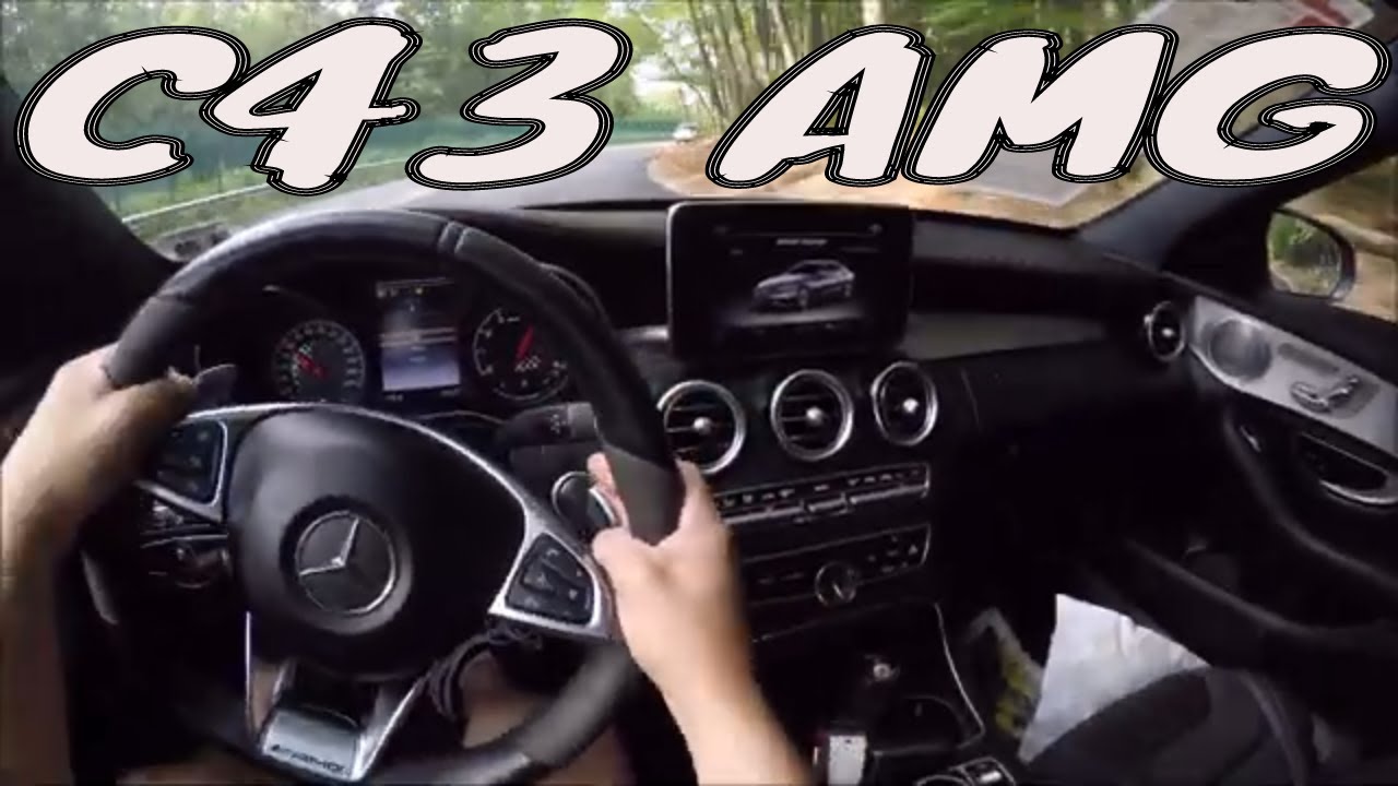 Обзор Mercedes C43 AMG от первого лица