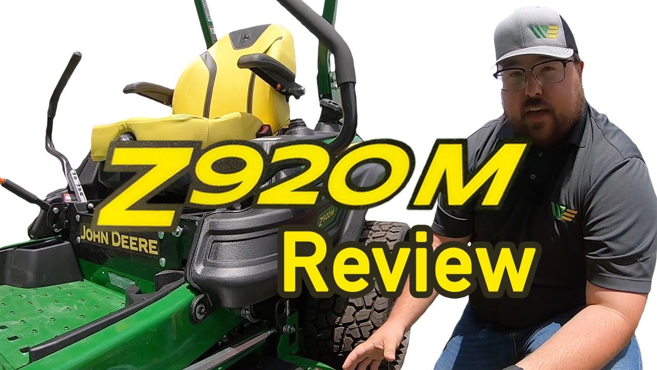 John Deere Z920 Zero Turn Mower Review and Walkaround