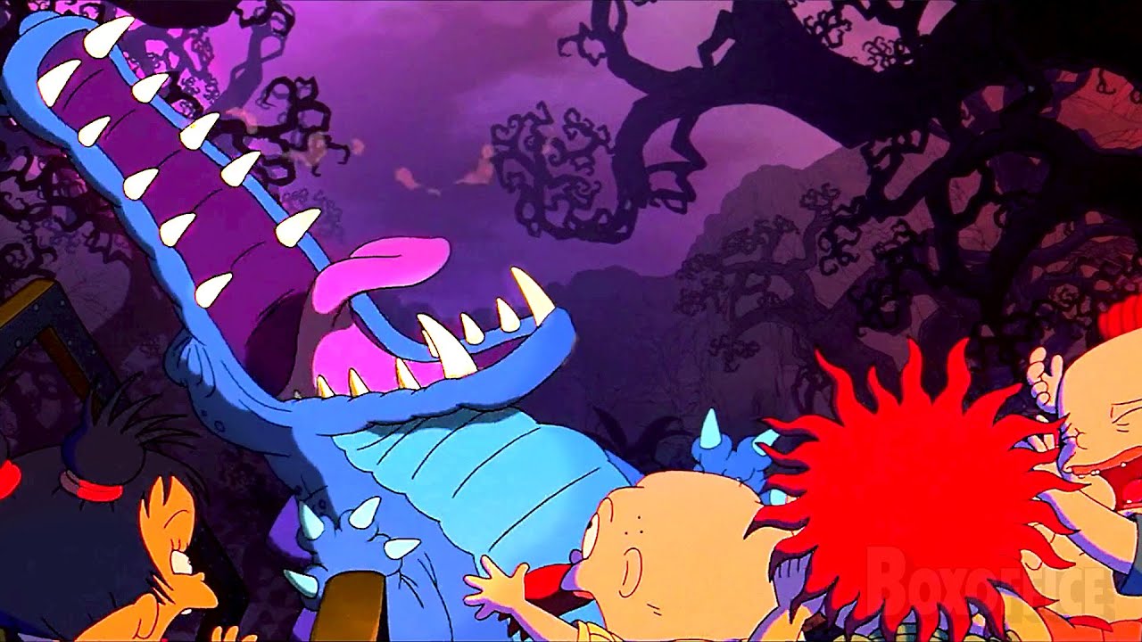Gator trouble for the rugrats! | Rugrats Go Wild | CLIP