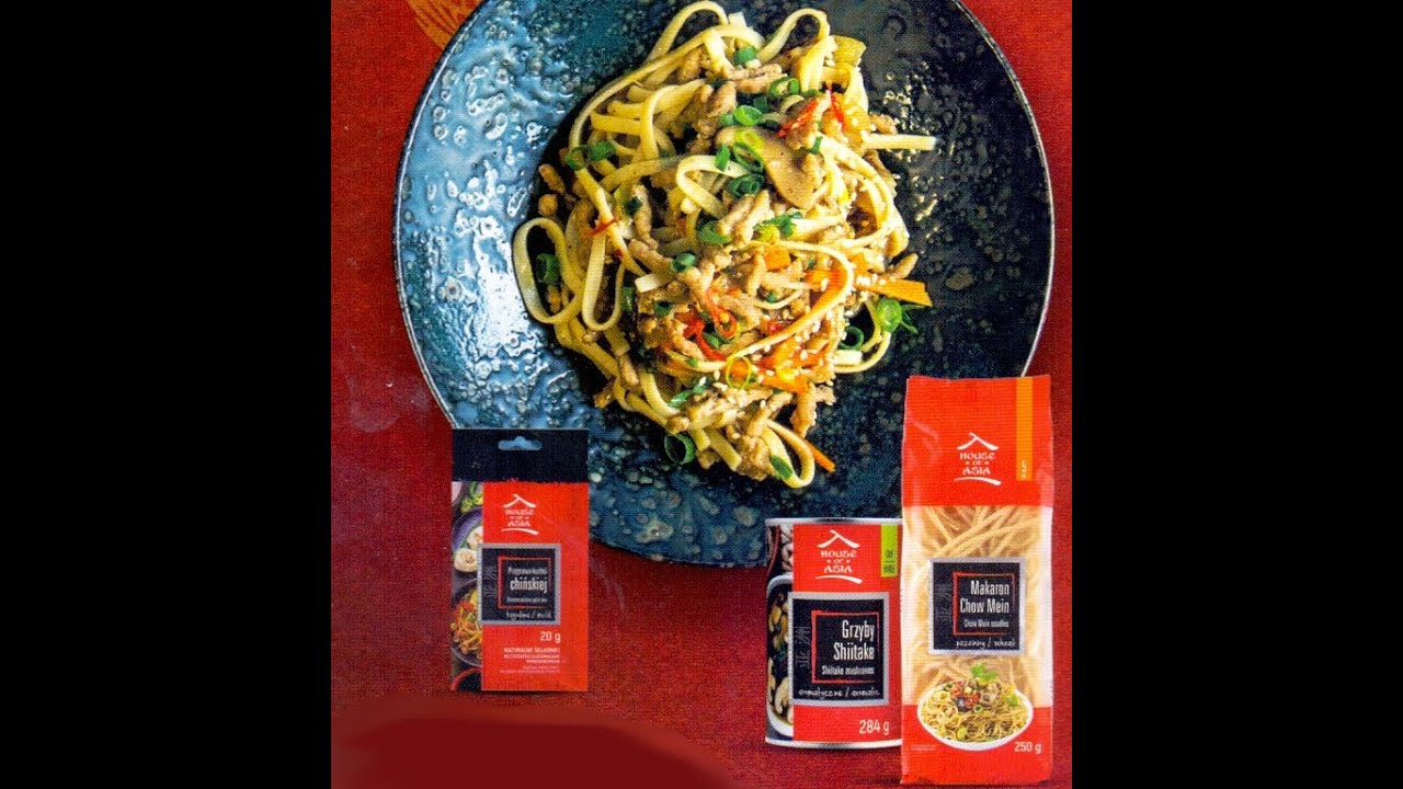 烧汁猪肉拌面   Makaron mie z wieprzowiną w sosie teriyaki