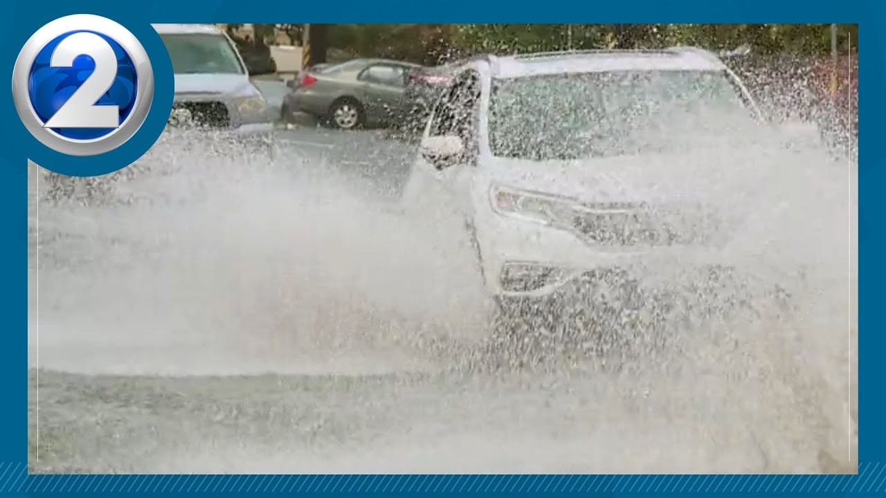Heavy rain soaks western parts of the state