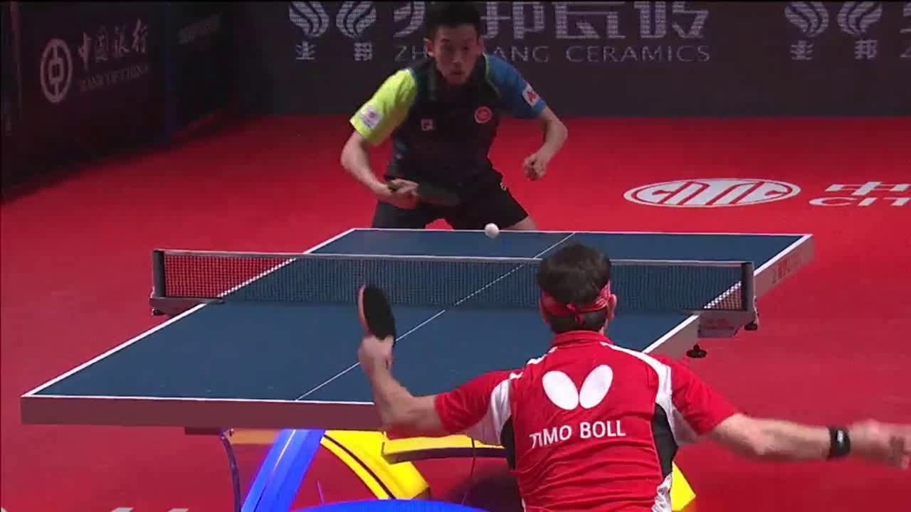 2017 Grand Finals (MS-QF) WONG Chun Ting (HKG) Vs BOLL Timo (GER) [Full Match/English|720p]
