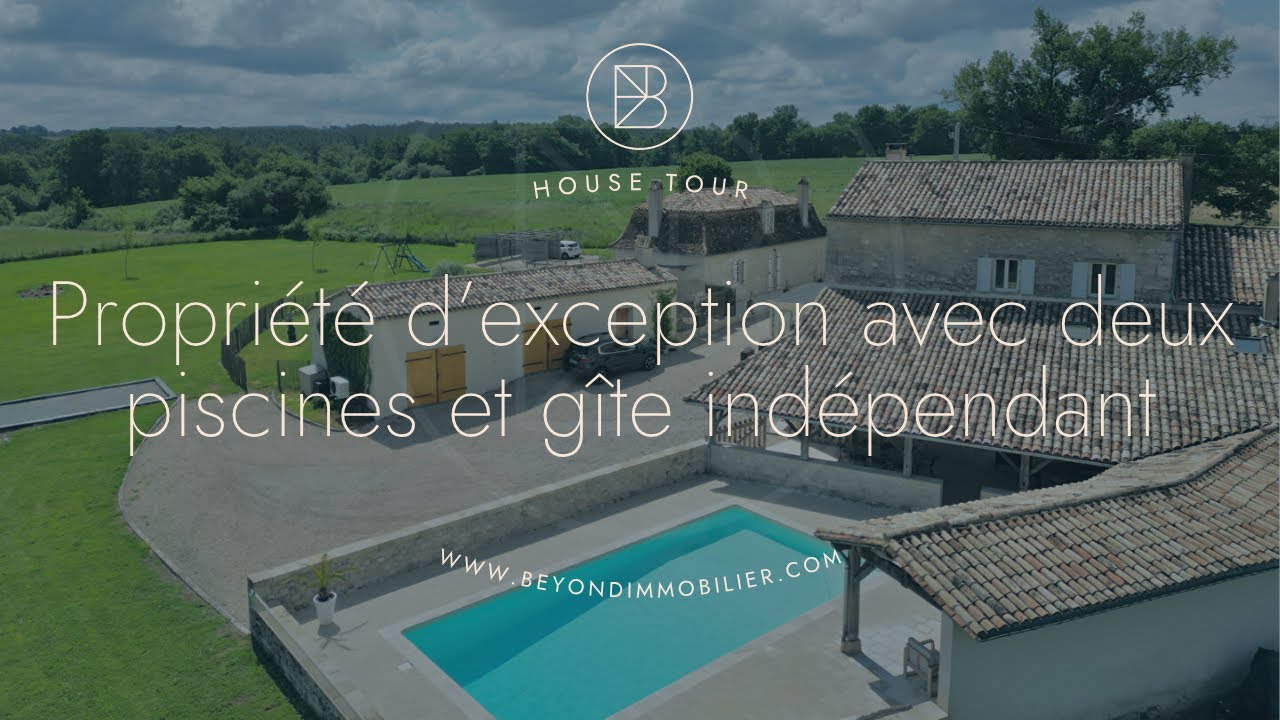 Saint Méard de Gurçon (Dordogne) - Maison de caractère et son gîte à la vue imprenable