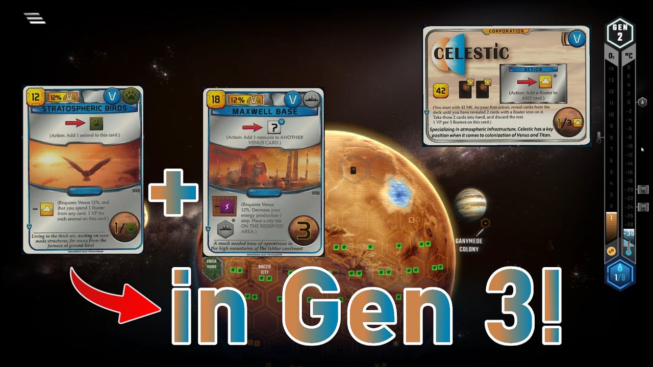Terraforming Mars Online #122 - The strongest Venus Next combo!