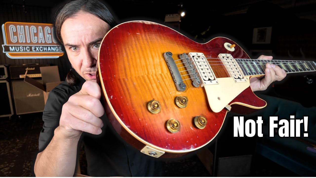 Распаковка №13 | Gibson Custom Shop – Редкая модель M2M, облегченная задняя панель и нестандартны...