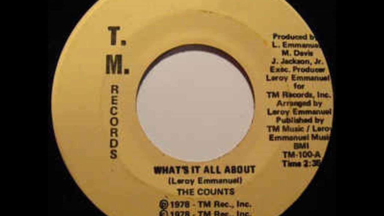 THE COUNTS   WHAT'S IT ALL ABOUT