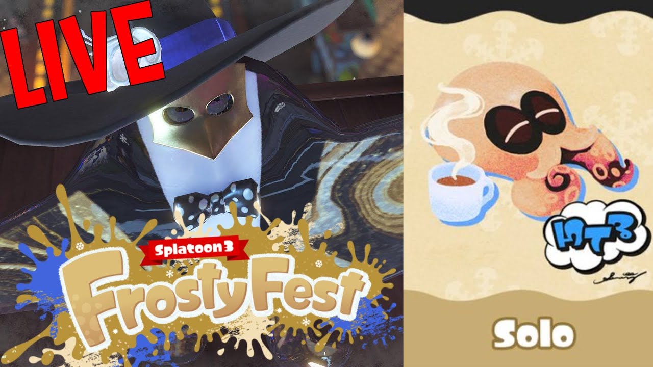 ⚪Splatoon 3 | WITH YOU!!! Early Frosty Fest 2026 Tricolors [SplatMod Friday]