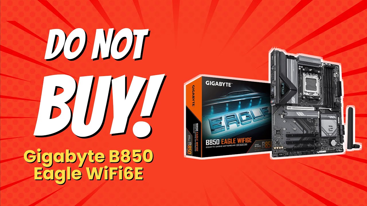 Обзор GIGABYTE B850 Eagle WIFI6E &mdash; 6 причин НЕ покупать ⚠️🚫