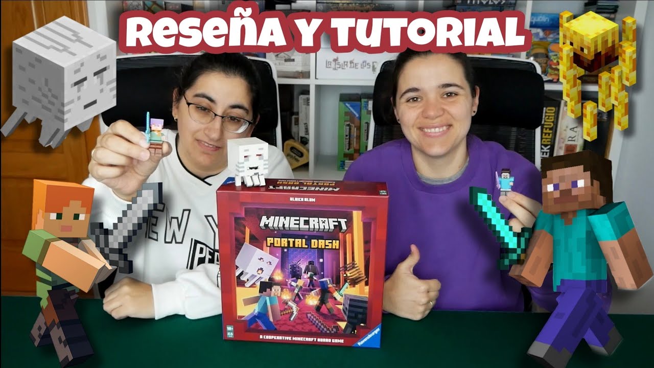 Minecraft Portal Dash. Cómo se juega al juego de mesa de Minecraft✳️