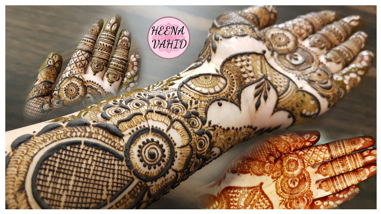 Eid Special Mehndi Design #5 | Heavy Arabic Mehndi designs 2021 || Heena Vahid.