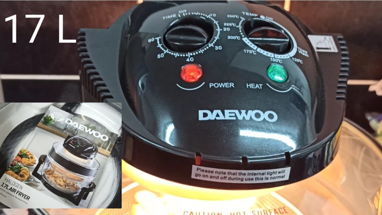 Unboxing New Daewoo Halogen Airfryer | Cooking Wedges