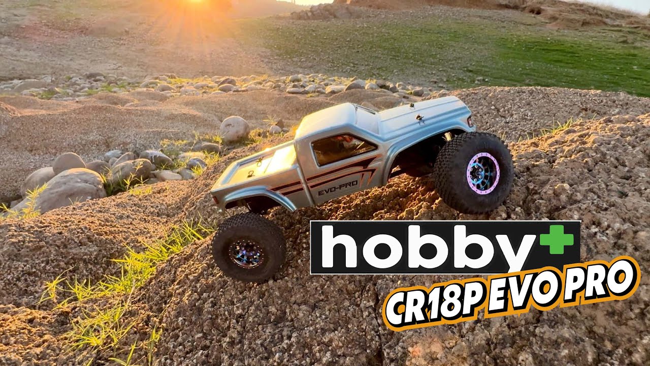 Amazing RC Crawling w HobbyPlus EVO Pro CR-18P 1:18 Scale