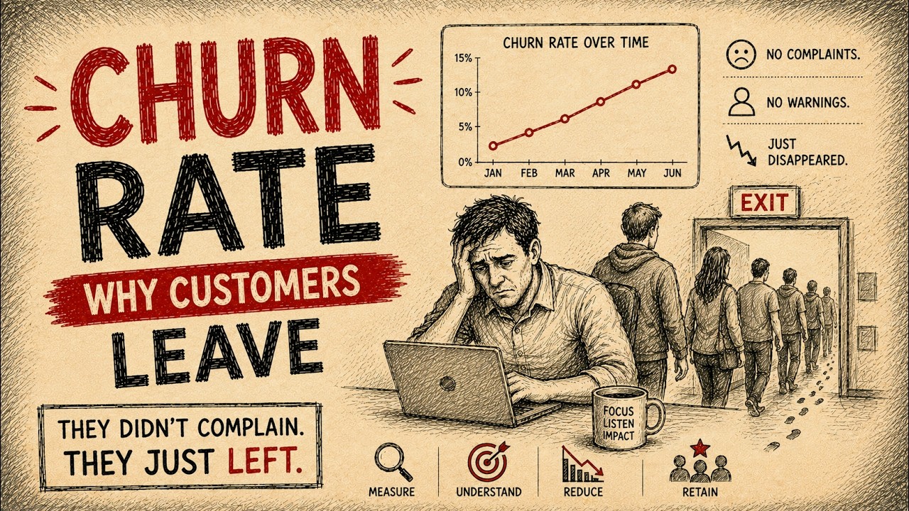 What is Churn Rate? | Why Customers Quietly Leave | Metrics Made Human