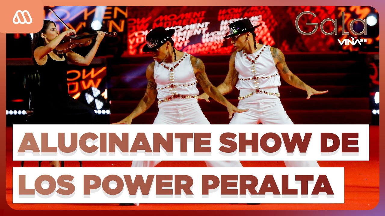 Los Power Peralta PRENDIERON la Gala de Viña 2026 con alucinante show