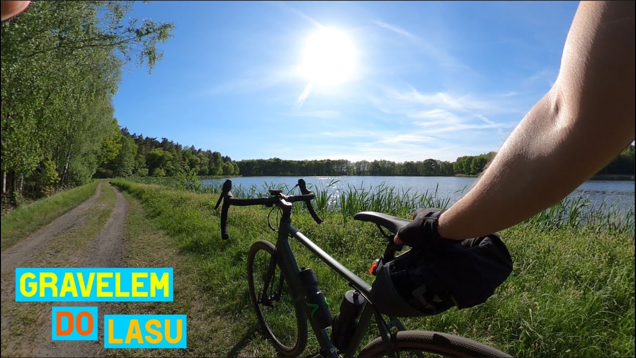 Gravelem do lasu 40 km | Rower triban gravel 120 z decathlona