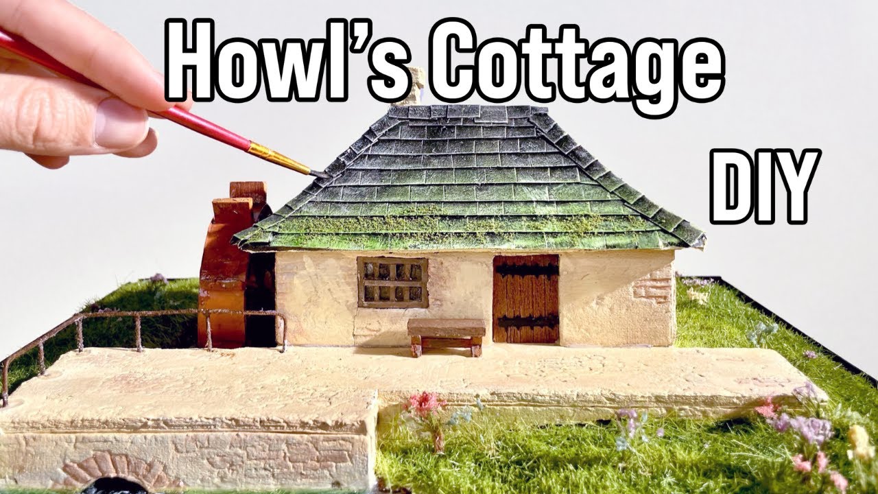 Howl's Secret Cottage Diorama - Howl's Moving Castle DIY