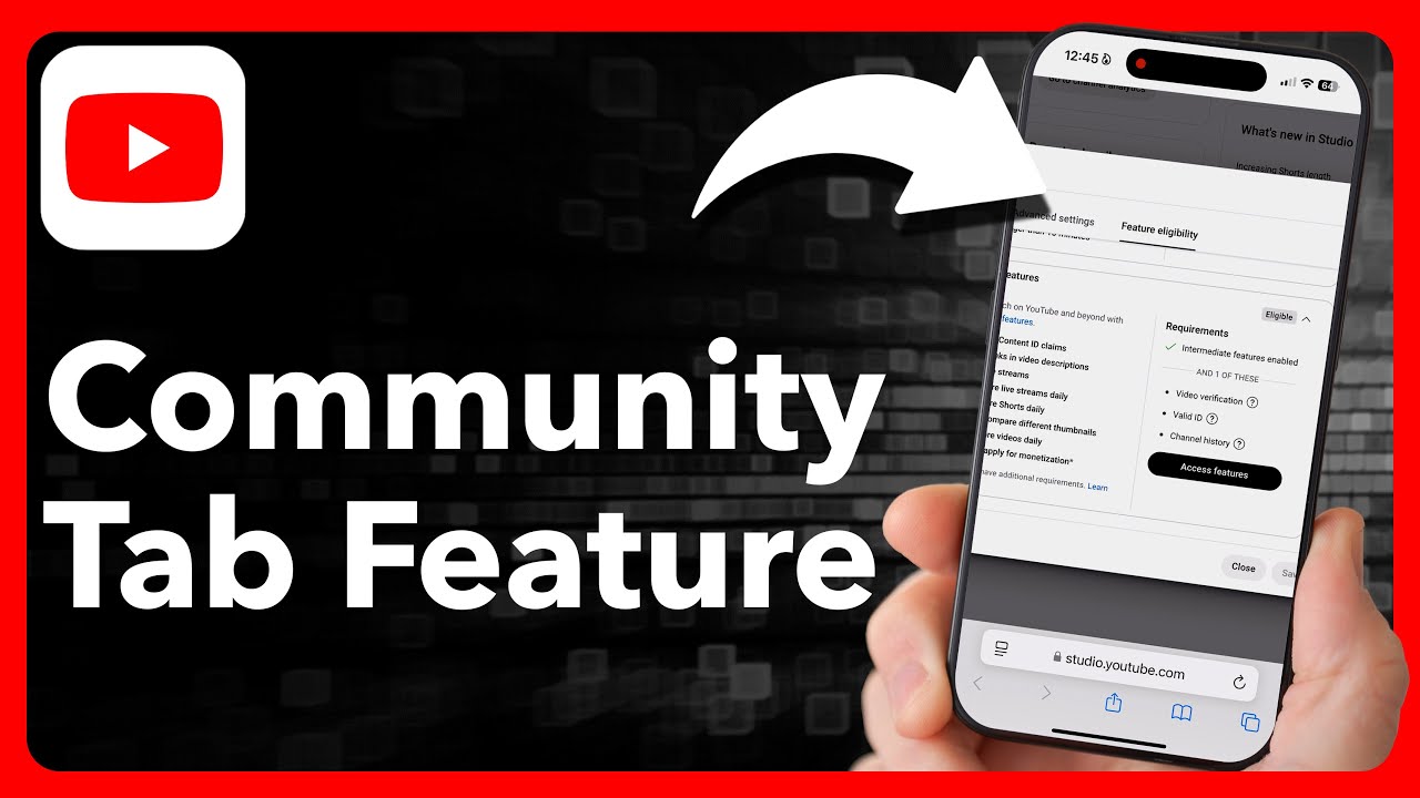 How To Get Community Tab On YouTube Mobile