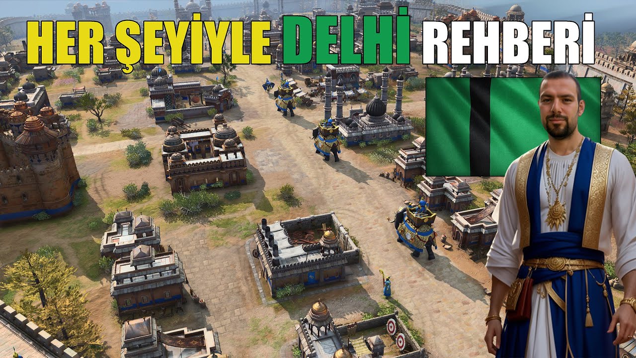 DELHİ NASIL OYNANIR? Her Şeyiyle DELHİ Rehberi | Age of Empires IV
