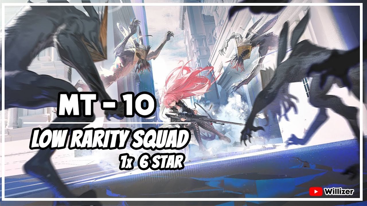 [Arknights] MT-10 Low Rarity Squad