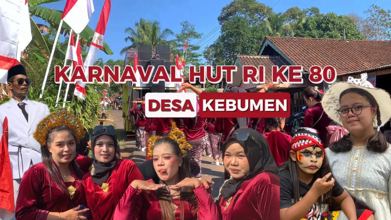 KARNAVAL KEBUMEN HUT RI KE 80