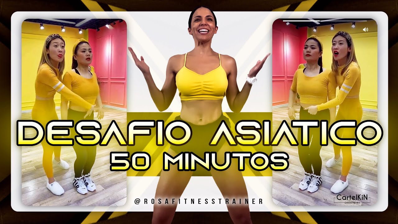 Desafío ASIÁTICO | Los mejores ejercicios para perder grasa abdominal
