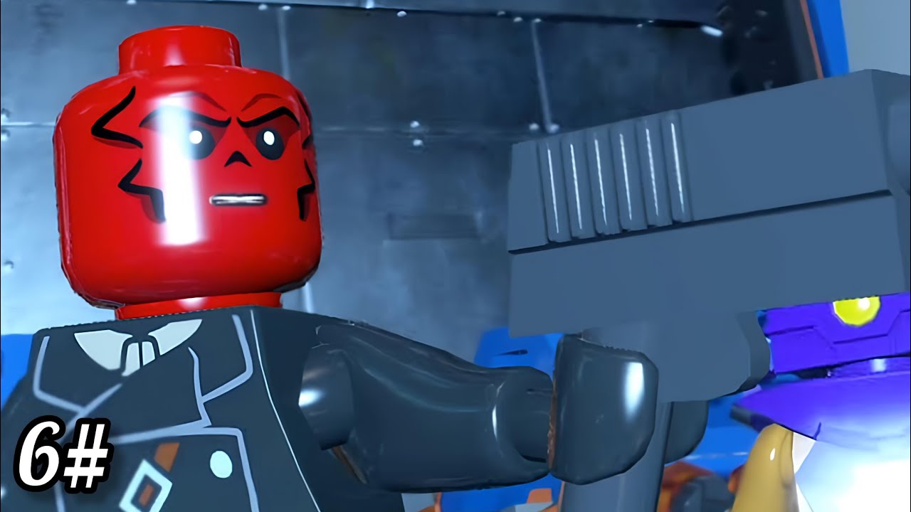 Jogando Lego Marvel Super Heroes 6# (Detenção Ruiva)