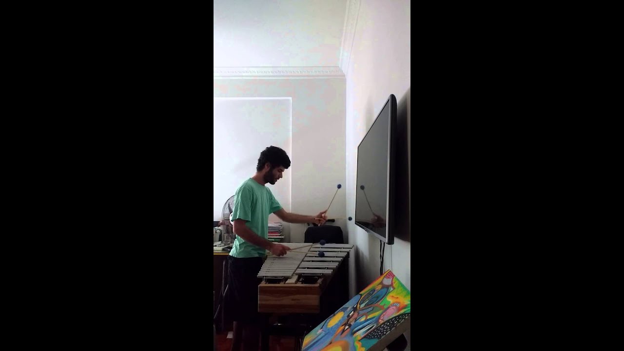 Corais de J.S.Bach no vibrafone